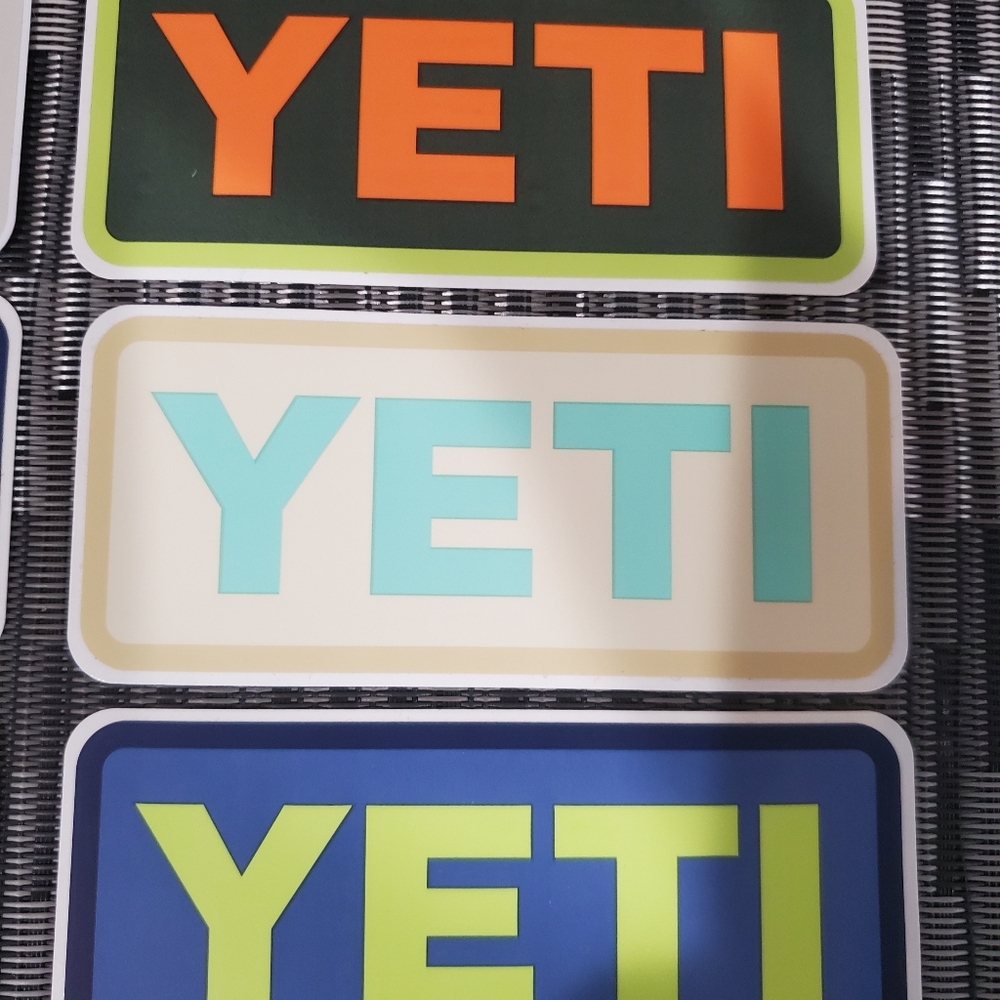 6 Yeti Stickers - Picture 2 of 3